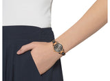 Fossil Georgia Smoke Grey Dial Grey Leather Strap Watch for Women - ES3077 Buy Now By Fossil