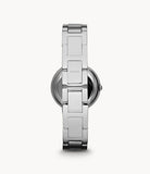 Fossil Virginia Silver Dial Silver Steel Strap Watch for Women - ES3282 Buy Now By Fossil