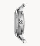 Fossil Virginia Silver Dial Silver Steel Strap Watch for Women - ES3282 Buy Now By Fossil