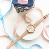 Fossil Jacqueline White Dial Brown Leather Strap Watch for Women - ES3487 Buy Now By Fossil