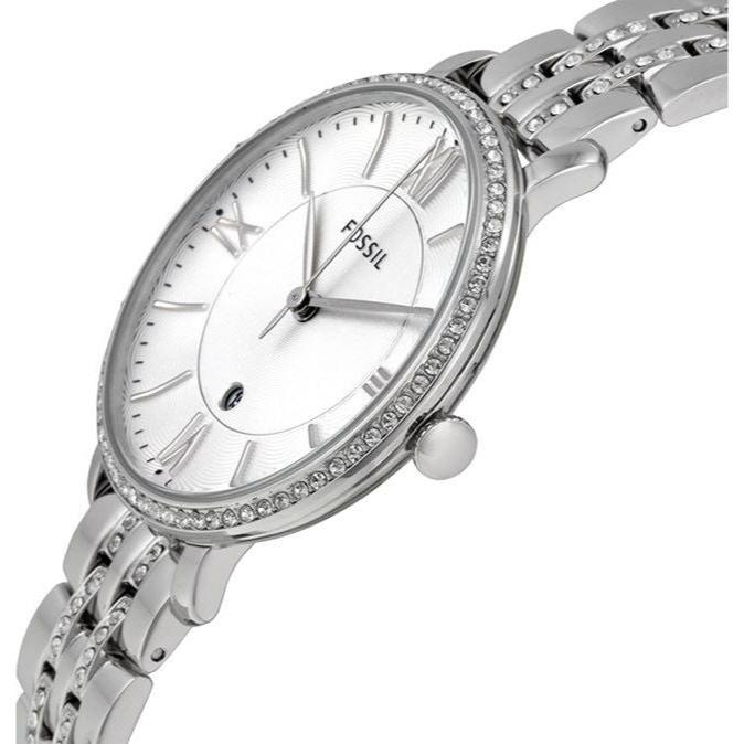 Fossil Jacqueline White Dial Silver Steel Strap Watch for Women - ES3545 Buy Now By Fossil