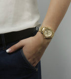 Fossil Stella Multifunction Gold Dial Gold Steel Strap Watch for Women - ES3589 Buy Now By Fossil