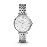 Fossil Jacqueline White Dial Silver Steel Strap Watch for Women - ES3631 Buy Now By Fossil