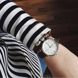 Fossil Jacqueline White Dial Brown Leather Strap Watch for Women - ES3708 Buy Now By Fossil