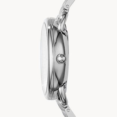 Fossil Tailor Silver Dial Silver Steel Strap Watch for Women - ES3712 Buy Now By Fossil