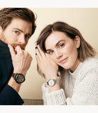 Fossil Tailor Silver Dial Silver Steel Strap Watch for Women - ES3712 Buy Now By Fossil