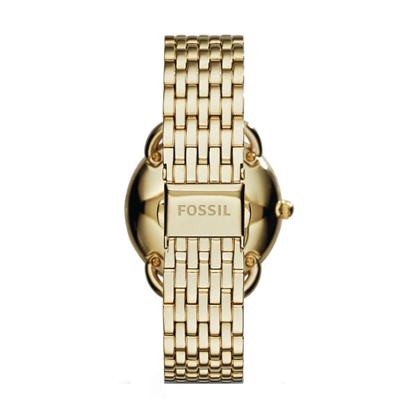 Fossil Tailor Gold Dial Gold Steel Strap Watch for Women - ES3714 Buy Now By Fossil