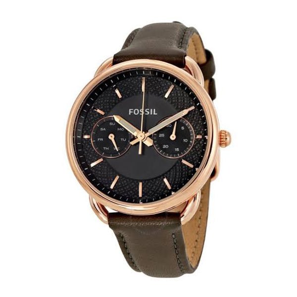 Fossil Tailor Grey Dial Grey Leather Strap Watch for Women - ES3913 Buy Now By Fossil