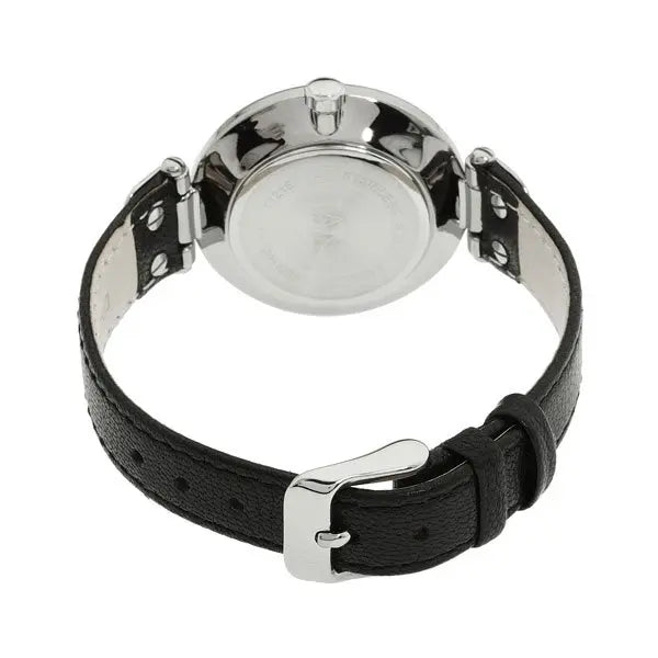 Fossil Jacqueline Quartz White Dial Black Leather Strap Watch for Women - ES3972 Buy Now By Fossil