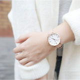 Fossil Jacqueline White Dial Pink Leather Strap Watch for Women - ES3988 Buy Now By Fossil