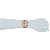 Fossil Original Boyfriend Sport Chronograph Beige Dial Brown Leather Strap Watch for Women - ES4046 Buy Now By Fossil