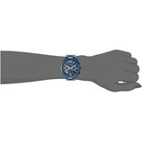 Fossil Perfect Boyfriend Multifunction Blue Dial Blue Steel Strap Watch for Women - ES4093 Buy Now By Fossil