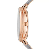 Fossil Original Boyfriend White Dial Light Blue Leather Strap Watch for Women - ES4045 Buy Now By Fossil