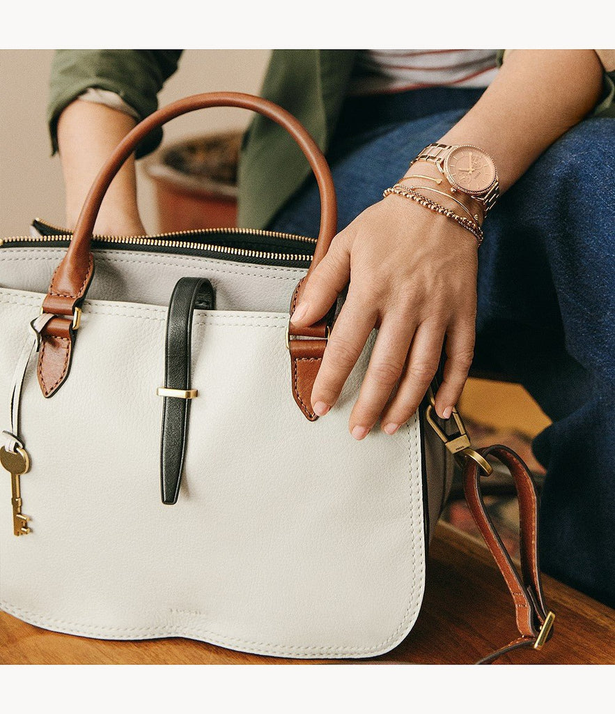 Fossil Tailor Rose Gold Dial Rose Gold Steel Strap Watch for Women - ES4264 Buy Now By Fossil