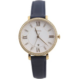 Fossil Jacqueline White Dial Blue Leather Strap Watch for Women - ES4291 Buy Now By Fossil