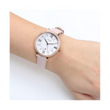 Fossil Jacqueline White Dial Pink Leather Strap Watch for Women - ES4303 Buy Now By Fossil