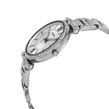 Fossil Carlie Silver Dial Silver Steel Strap Watch for Women - ES4341 Buy Now By Fossil