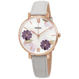 Fossil Jacqueline Multi Colored Dial Blue Leather Strap Watch for Women - ES4813 Buy Now By Fossil