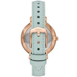Fossil Jacqueline Multi Colored Dial Blue Leather Strap Watch for Women - ES4813 Buy Now By Fossil