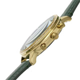 Fossil Neutra Chronograph Green Dial Green Leather Strap Watch for Women - ES5239 Buy Now By Fossil