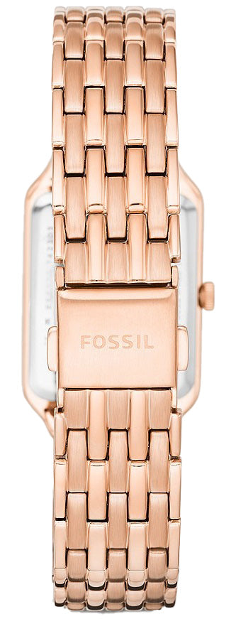 Fossil Raquel Three Hand Date White Dial Rose Gold Steel Strap Watch For Women - ES5271 Buy Now By Fossil