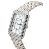 Fossil Raquel Three Hand Date Mother of Pearl Dial Silver Steel Strap Watch for Women - ES5306 Buy Now By Fossil