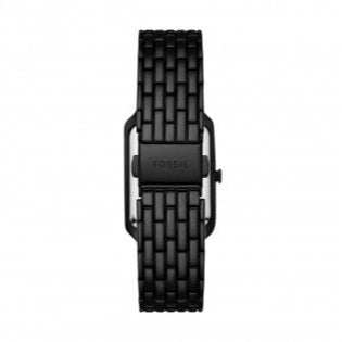 Fossil Raquel Three Hand Date Black Dial Black Steel Strap Watch For Women - ES5340 Buy Now By Fossil