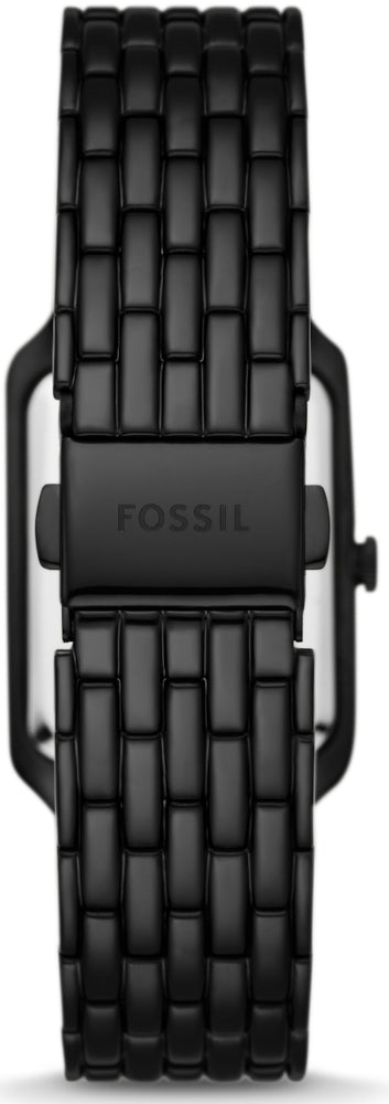 Fossil Raquel Three Hand Date Black Dial Black Steel Strap Watch For Women - ES5340 Buy Now By Fossil