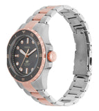 Fossil Blue Dive Three Hand Gray Dial Two Tone Steel Strap Watch For Women - ES5348 Buy Now By Fossil
