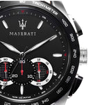 Maserati Traguardo Black Dial Black Leather Strap Watch For Men - R8871612028 Buy Now By Maserati