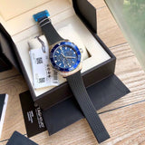 Tag Heuer Aquaracer Chronograph Blue Dial Black Rubber Strap Watch for Men - CAY111B.FT6041 Buy Now By Tag Heuer