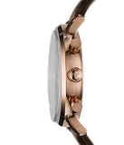 Emporio Armani Classic Chronograph Brown Dial Brown Leather Strap Watch For Men - AR0387 Buy Now By Emporio Armani