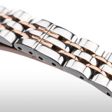 Emporio Armani Gianni Mother of Pearl Dial Two Tone Steel Strap Watch For Women - AR1764 Buy Now By Emporio Armani