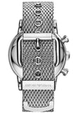 Emporio Armani Luigi Chronograph Black Dial Silver Mesh Bracelet Watch For Men - AR1811 Buy Now By Emporio Armani
