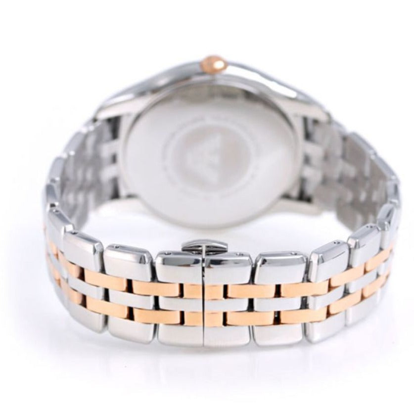 Emporio Armani Classic Quartz Silver Dial Two Tone Steel Strap Watch For Men - AR1824 Buy Now By Emporio Armani