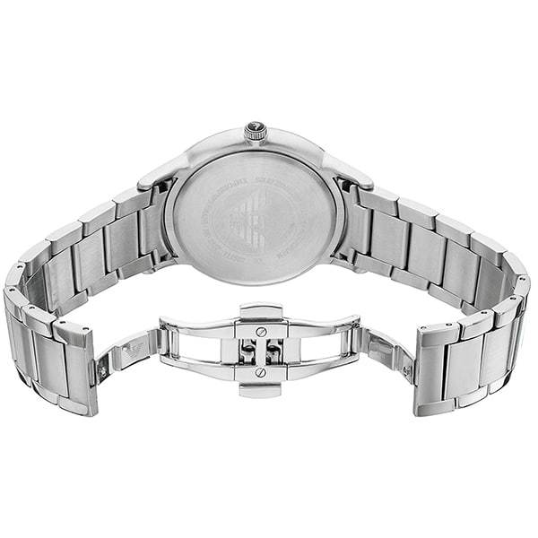 Emporio Armani Sportivo Black Dial Silver Stainless Steel Watch For Men - AR2457 Buy Now By Emporio Armani