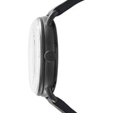 Emporio Armani Aviator Chronograph Black Dial Black Leather Strap Watch For Men - AR60028 Buy Now By Emporio Armani