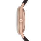 Emporio Armani Meccanico White Dial Brown Leather Strap Watch For Men - AR1920 Buy Now By Emporio Armani