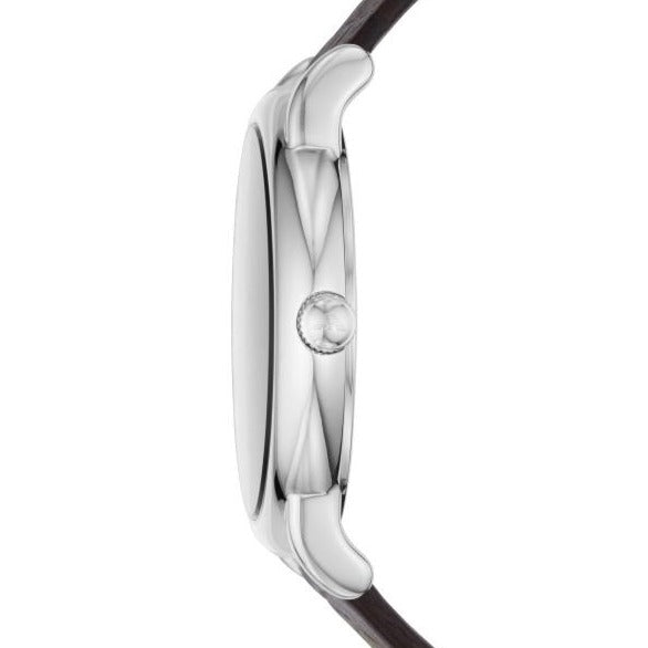 Emporio Armani Luigi Analog Bronze Dial Brown Leather Strap Watch For Men - AR11096 Buy Now By Emporio Armani