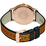 Emporio Armani Kappa Quartz Grey Dial Two Tone Nylon Strap Watch For Men - AR11014 Buy Now By Emporio Armani