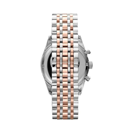 Emporio Armani Sportivo Chronograph Silver Dial Two Tone Steel Strap Watch For Men - AR5999 Buy Now By Emporio Armani