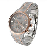 Emporio Armani Renato Gray Dial Gray Steel Strap Watch For Men - AR11077 Buy Now By Emporio Armani