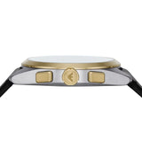 Emporio Armani Claudio Chronograph Silver Dial Black Leather Strap Watch For Men - AR11498 Buy Now By Emporio Armani