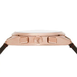 Emporio Armani Claudio Chronograph Blue Dial Brown Leather Strap Watch For Men - AR11554 Buy Now By Emporio Armani