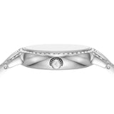 Emporio Armani Cleo Crystals Mother Of Pearl Dial Silver Steel Strap Watch For Women - AR11484 Buy Now By Emporio Armani