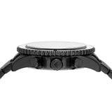 Emporio Armani Diver Chronograph Black Dial Black Steel Strap Watch For Men - AR80050 Buy Now By Emporio Armani