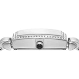Emporio Armani Gianni T-Bar Quartz White Dial Silver Steel Strap Watch For Women - AR11405 Buy Now By Emporio Armani