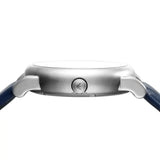 Emporio Armani Luigi Chronograph Blue Dial Black Leather Strap Watch For Men - AR60011 Buy Now By Emporio Armani