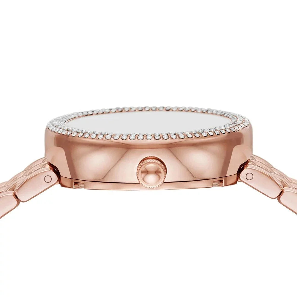 Emporio Armani Rosa Mother of Pearl Dial Rose Gold Steel Strap Watch For Women - AR11462 Buy Now By Emporio Armani