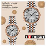 Tissot Carson Premium White Dial Two Tone Steel Strap Watch For Men - T122.410.22.033.00 Buy Now By Tissot